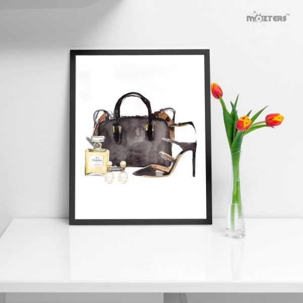 Coco Chanel Chic Girls Women Single Mozter