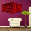 Flowers Garden Nature 5 Piece Split Wall Mozter