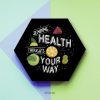Health Nutrition Fruits Gym Diet Single Hexter