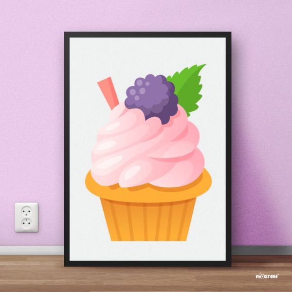 Sweet Creamy Bakery Dessert Food Single Mozter