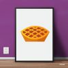 Sweet Creamy Bakery Dessert Food Single Mozter