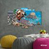 Cars 5 Piece Split Mozter