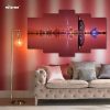 Mesmerizing View of Dubai 5 Piece Split Wall Mozter
