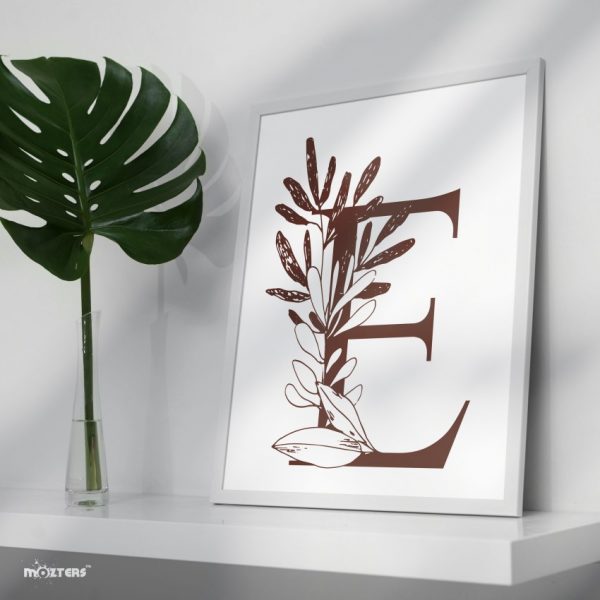 Name Letter 'E' Initials Alphabets Characters Pictography Symbols Single Mozter