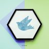 Colorful Bird Chic Single Hexter