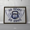 GYM Typography Quote Motivational Single Mozter