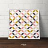 Colorful Abstract Patterns Geometric Art Square Mozter