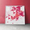 Colorful Abstract Patterns Geometric Art Square Mozter