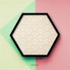 Colorful Abstract Patterns Geometric Art Single Hexter