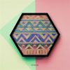Colorful Abstract Patterns Geometric Art Single Hexter