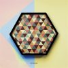 Colorful Abstract Patterns Geometric Art Single Hexter