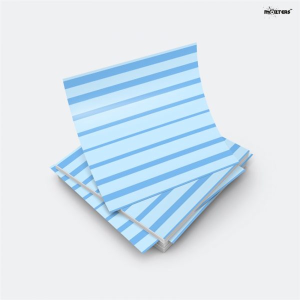 Abstract Blue Art Pack of Tiles