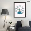 Abstract Line Art Single Mozter