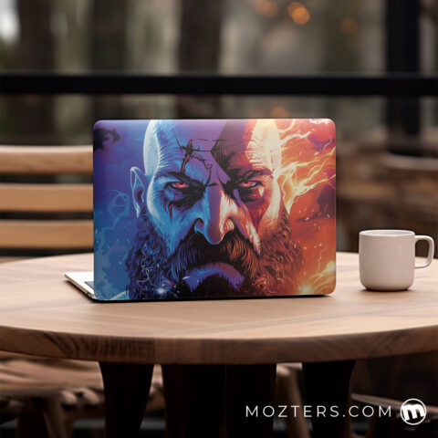 Kratos Colorful Laptop Skins
