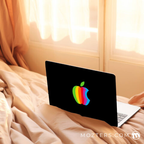 Apple Rainbow Laptop Skins