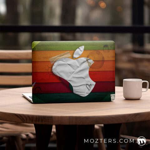 Apple White Paper Laptop Skins