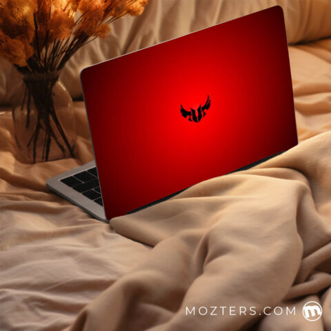 Asus Tuf Red Laptop Skin