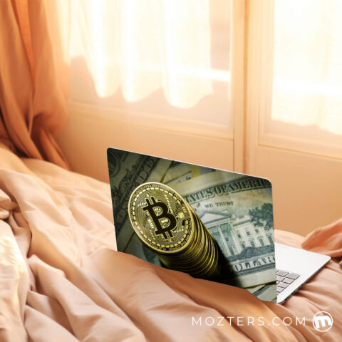Bitcoin Currency Laptop Skin