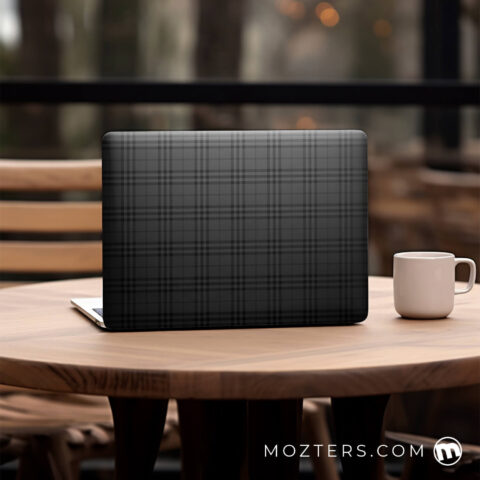 Burberry Black Laptop Skins