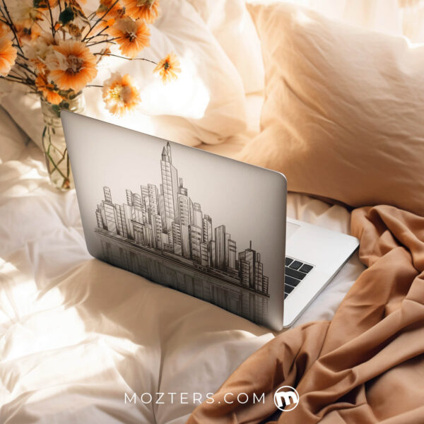 City Drawing Laptop Skins