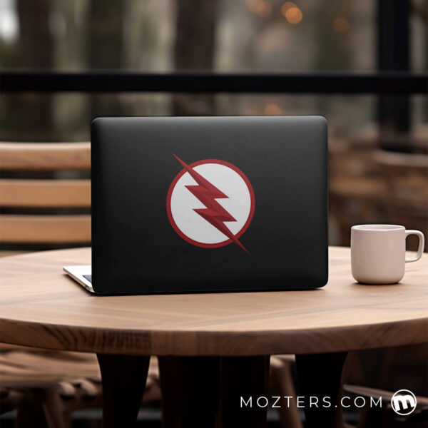Flash Black Laptop Skins