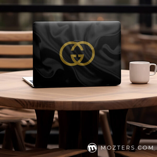 Gucci Golden Laptop Skins