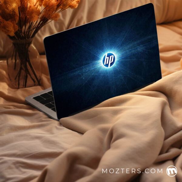 HP Blue Neon Laptop Skins