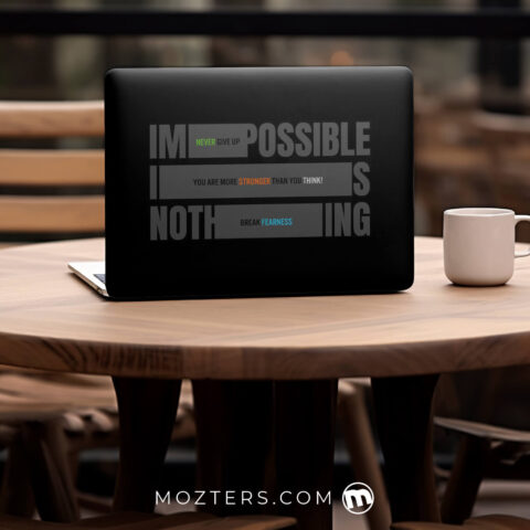 Impossible Is Nothing Laptop Skins