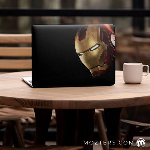 Iron Man Black  Laptop Skins