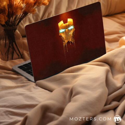 Iron Man Cartoon Laptop Skins