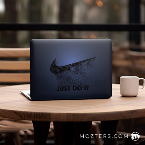 Just Do It Dark Laptop Skins
