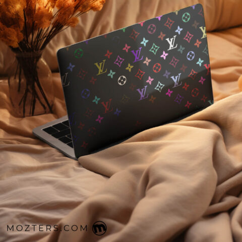 LV Dark Laptop Skins