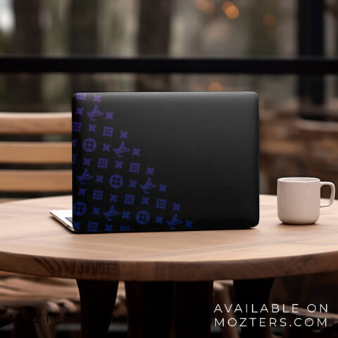 LV Dark Laptop Skins