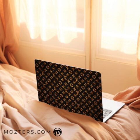 LV Golden Laptop Skins