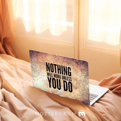 Motivationl Quote Laptop Skins