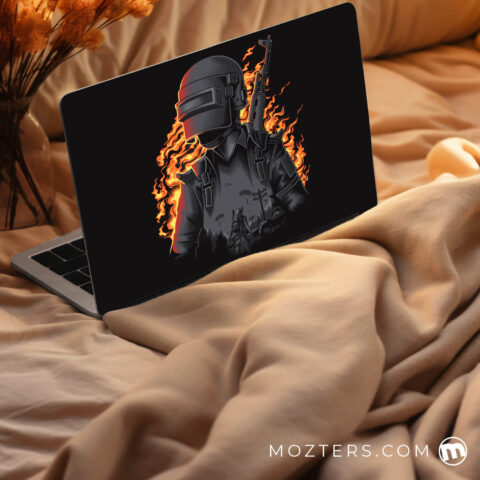 PUBG Fire Laptop Skins