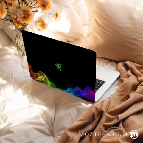 Razer Colorful Waves Laptop Skins