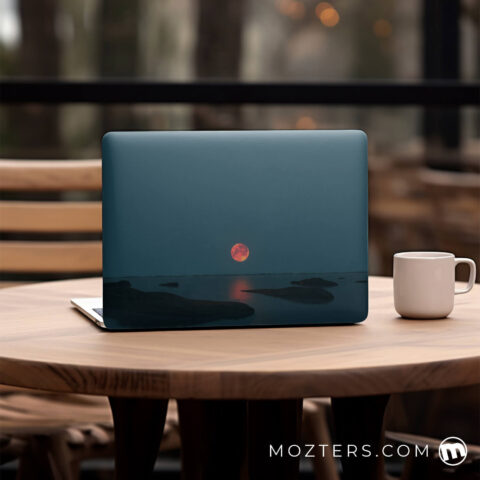 Red Moon Laptop Skins