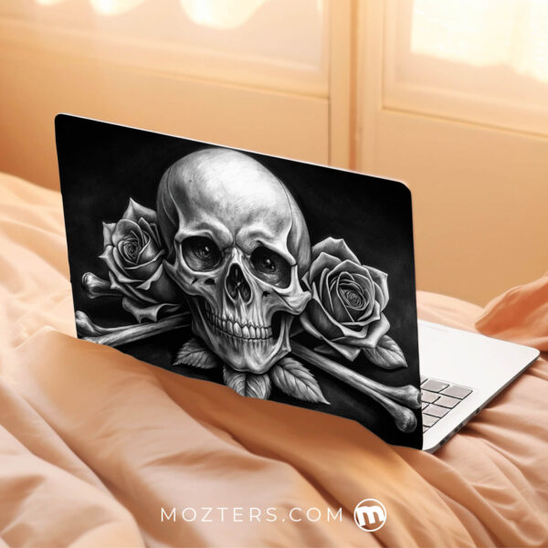 Skull Sketch Laptop Skins